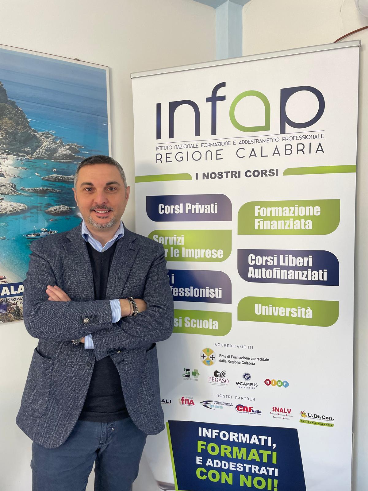 Il Presidente Infap Regione Calabria - Domenico Francesco Riganò