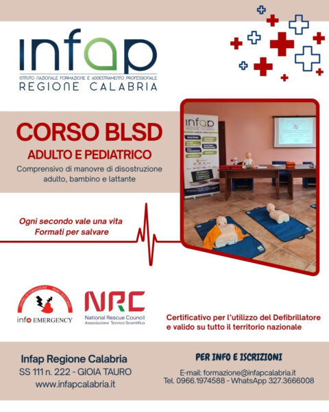 corso blsd infap