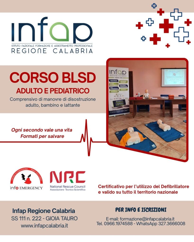 Corso di formazione BLSD adulto e pediatrico