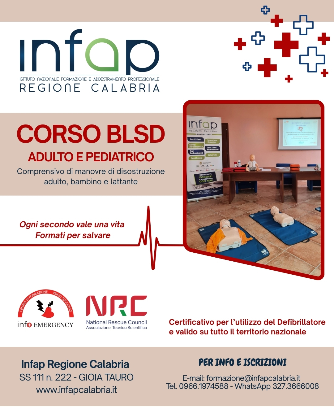 corso blsd infap